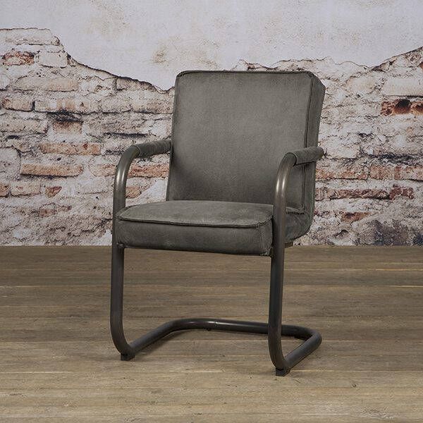 Towerliving Armstoel Volano bull antraciet