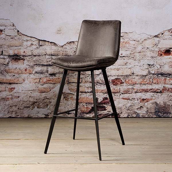 Towerliving Barkruk Pablo antraciet