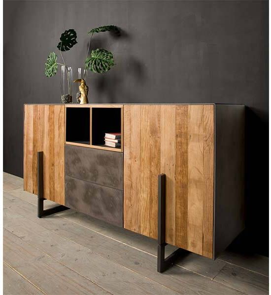 Towerliving Dressoir Ora 2 deurs 2 laden 167 cm