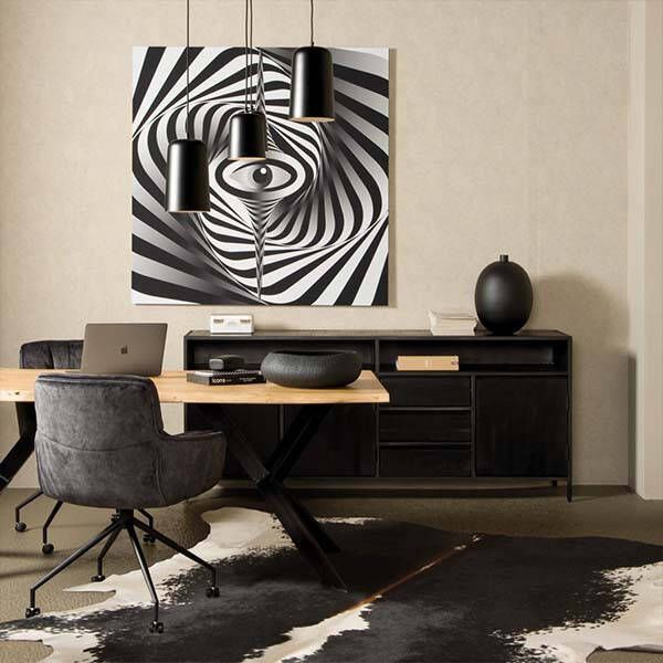 Towerliving Dressoir Paterno 3 deurs 3 lades