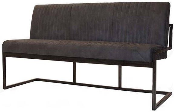 Towerliving Eetkamerbank Ferro antraciet 155 cm