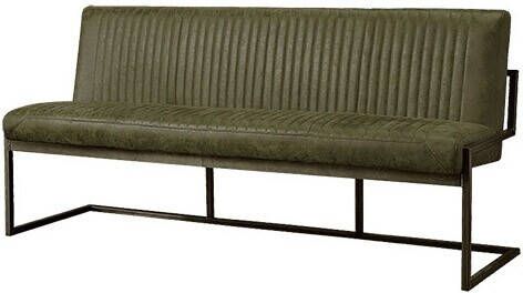 Towerliving Eetkamerbank Ferro groen 185 cm