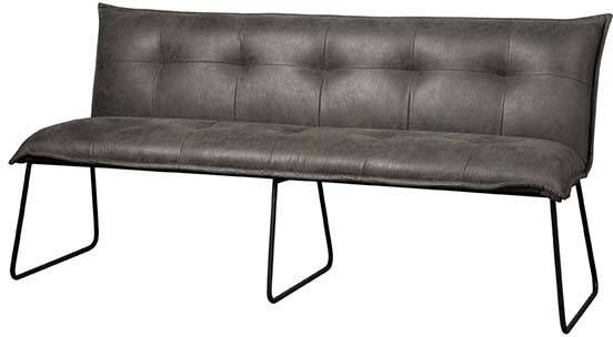 Towerliving Eetkamerbank Seda grijs 185 cm