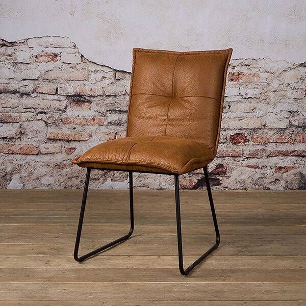 Towerliving Eetkamerstoel Seda cognac