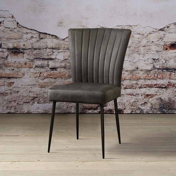 Towerliving Eetkamerstoel Toledo antraciet