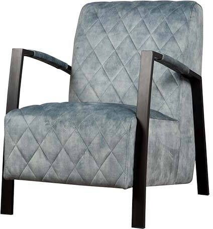 Towerliving Fauteuil Villa Adora licht blauw