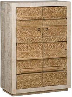 Towerliving Opbergkast Naturno mango