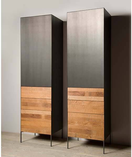 Towerliving Opbergkast Pandora rechts 1 deur 3 laden