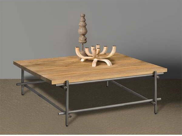 Towerliving Salontafel Pesaro 100x100 cm