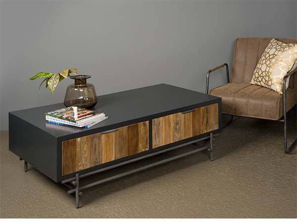 Towerliving Salontafel Pesaro 4 laden 135 cm