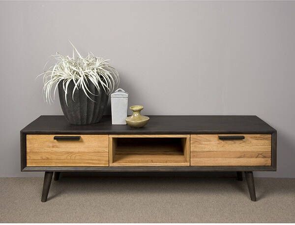 Towerliving Tv meubel Bresso naturel small