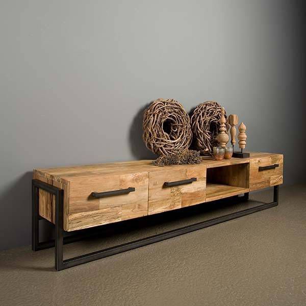 Towerliving Tv meubel Potenza 3 laden