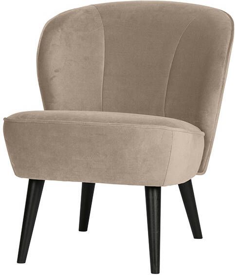 Woood Sara Fauteuil Velvet Khaki 59x71x70