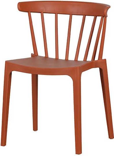 Trendhopper Bliss spijlenstoel kunststof Terra