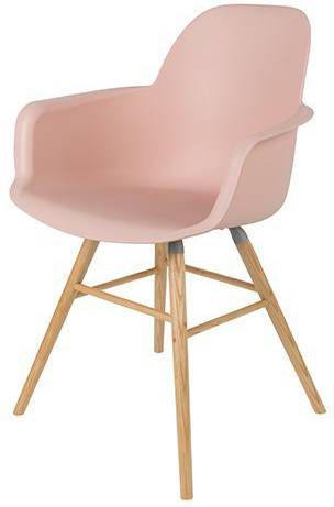 Zuiver Albert Kuip eetkamerstoel met armleuning (set van 2)