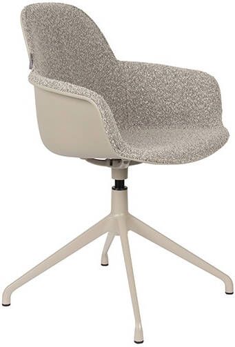 Zuiver Armstoel Albert Kuip taupe draaibaar