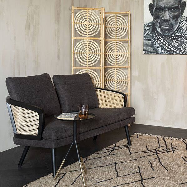 Dutchbone 2 zits Bank 'Manou' Rotan