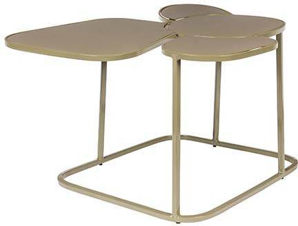 Zuiver Bijzettafel Moondrop Goud 34,5 x 59,5 x 48,5