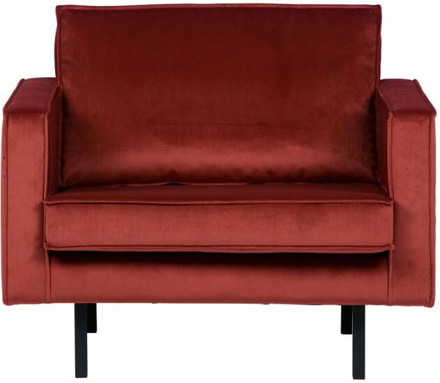 Be Pure Home Fauteuil Rodeo chestnut velvet BePureHome