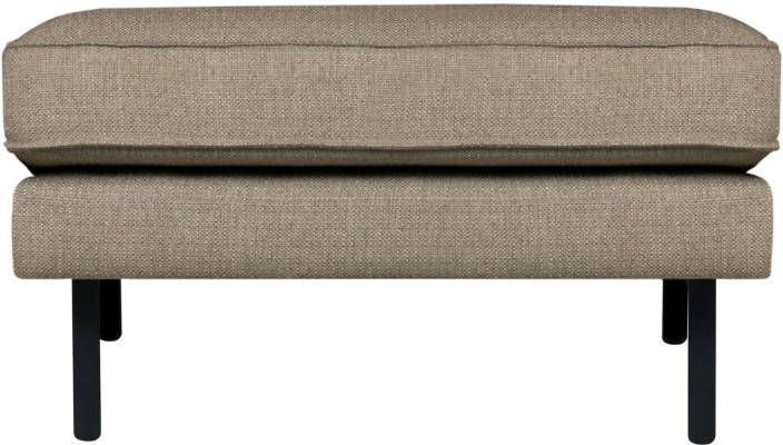 Trendhopper Rodeo Stretched Hocker Op Poten Brown Melange