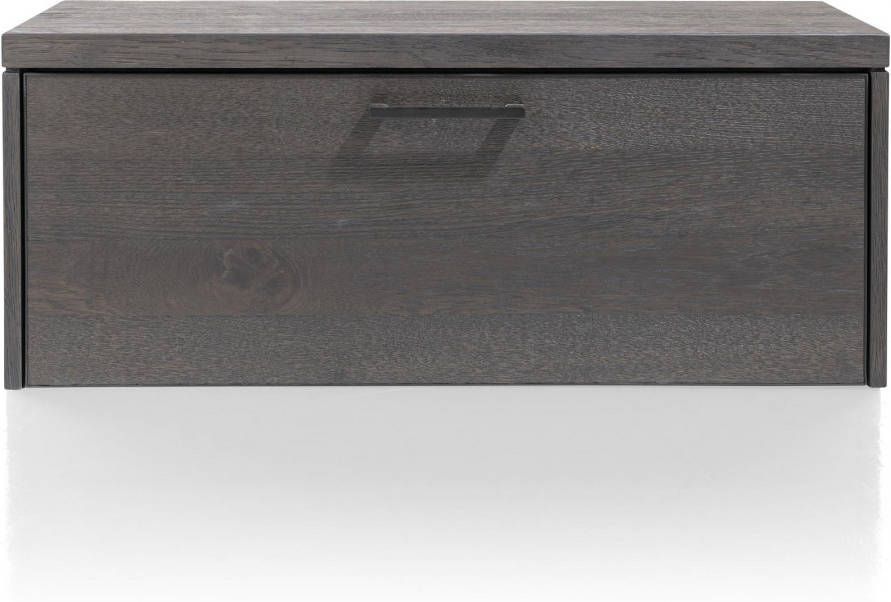 Henders & Hazel Lowboard Ridge Antraciet 90 cm