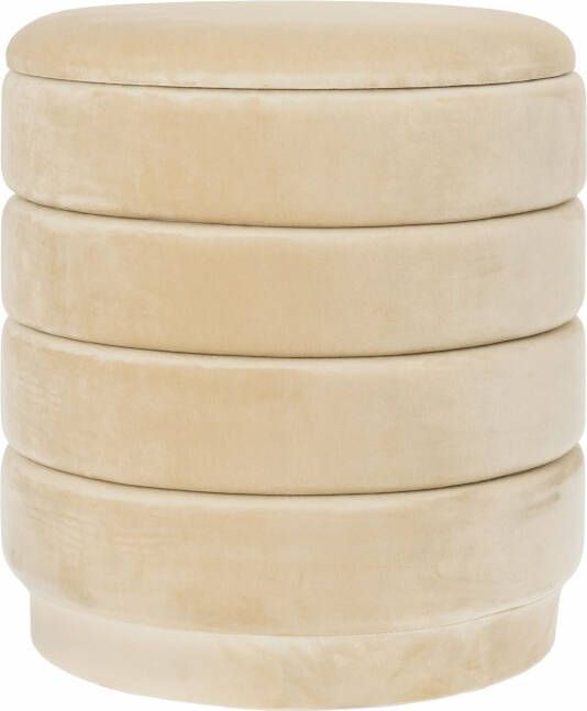 Riverdale Poef Beau Champange