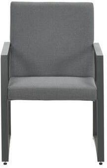 Garden Impressions tuinstoel Aureum carbon black/ licht grijs